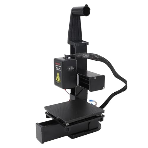Mini 3D Printer, FDM, Auto Leveling, 230℃ High Temp All Metal Hotend, 4 x 4 x 4in H8140