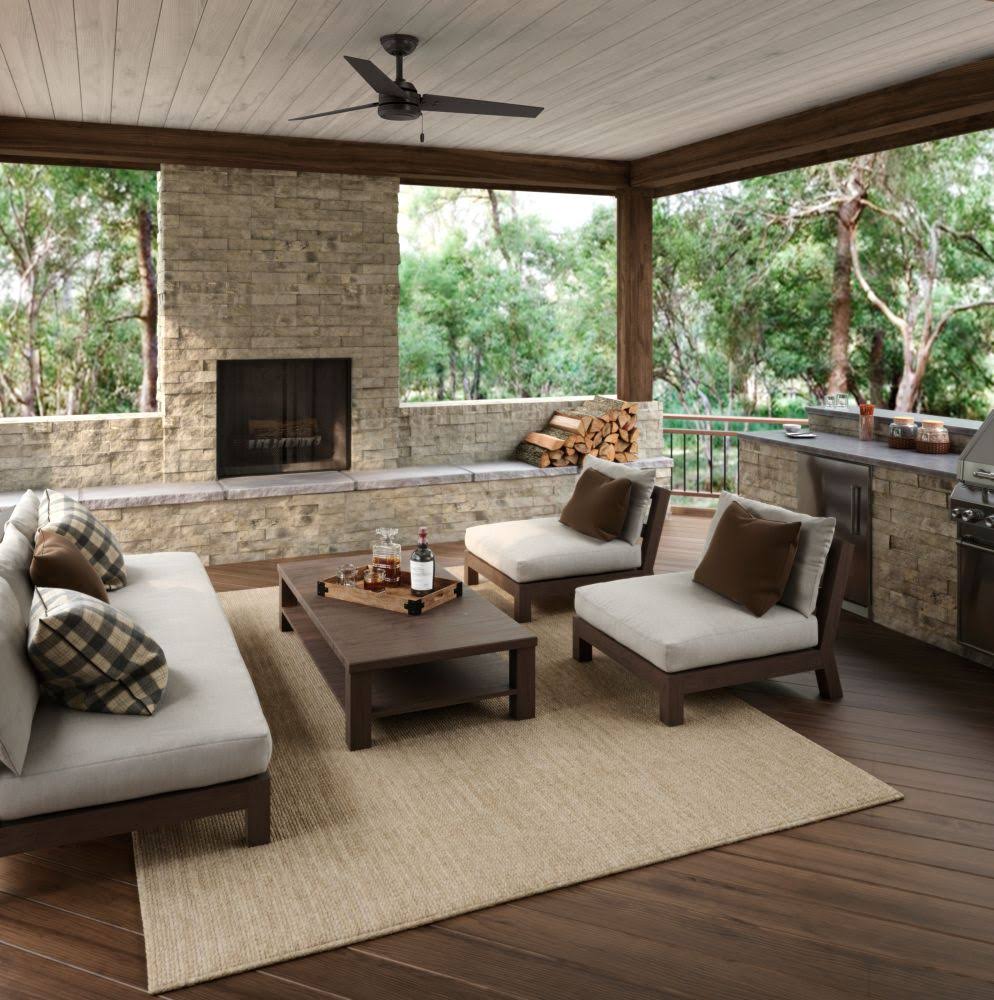 52 in. Bronze Ceiling Fan Z4711