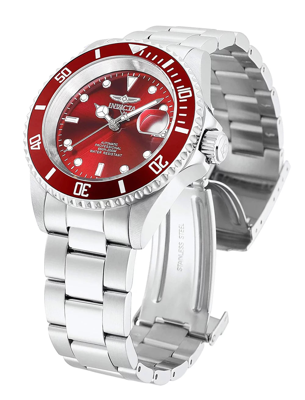 Automatic Red Dial Men's Watch N367943