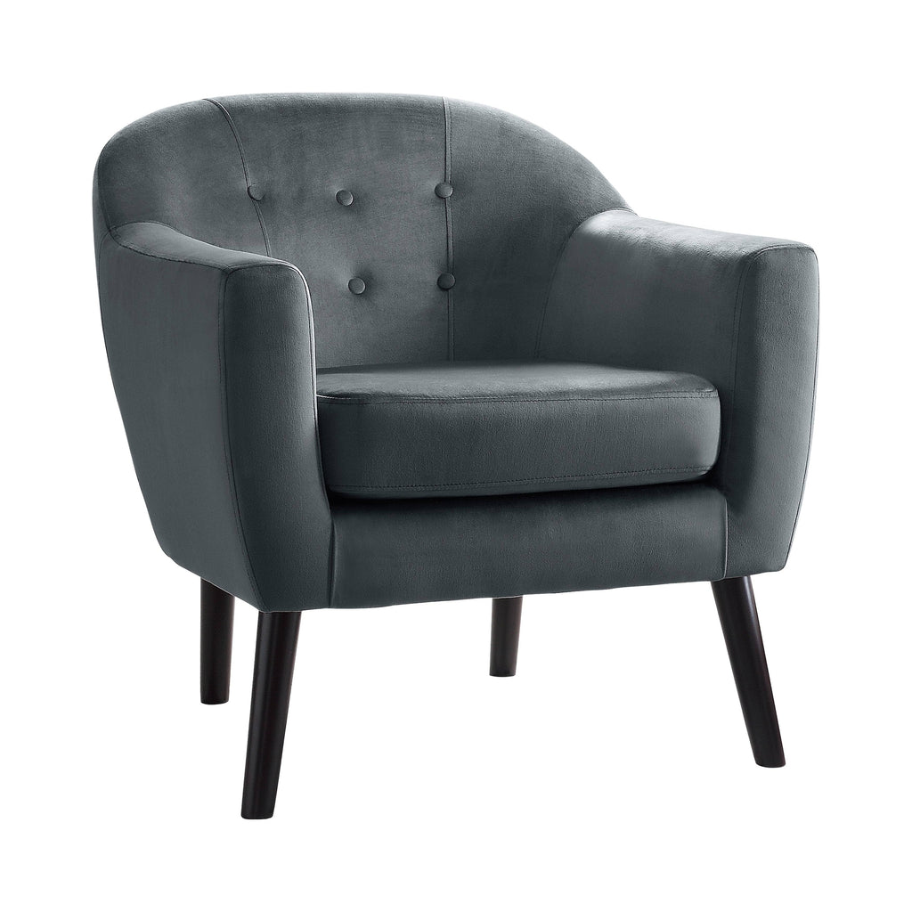 Grey Accent Chair Q125