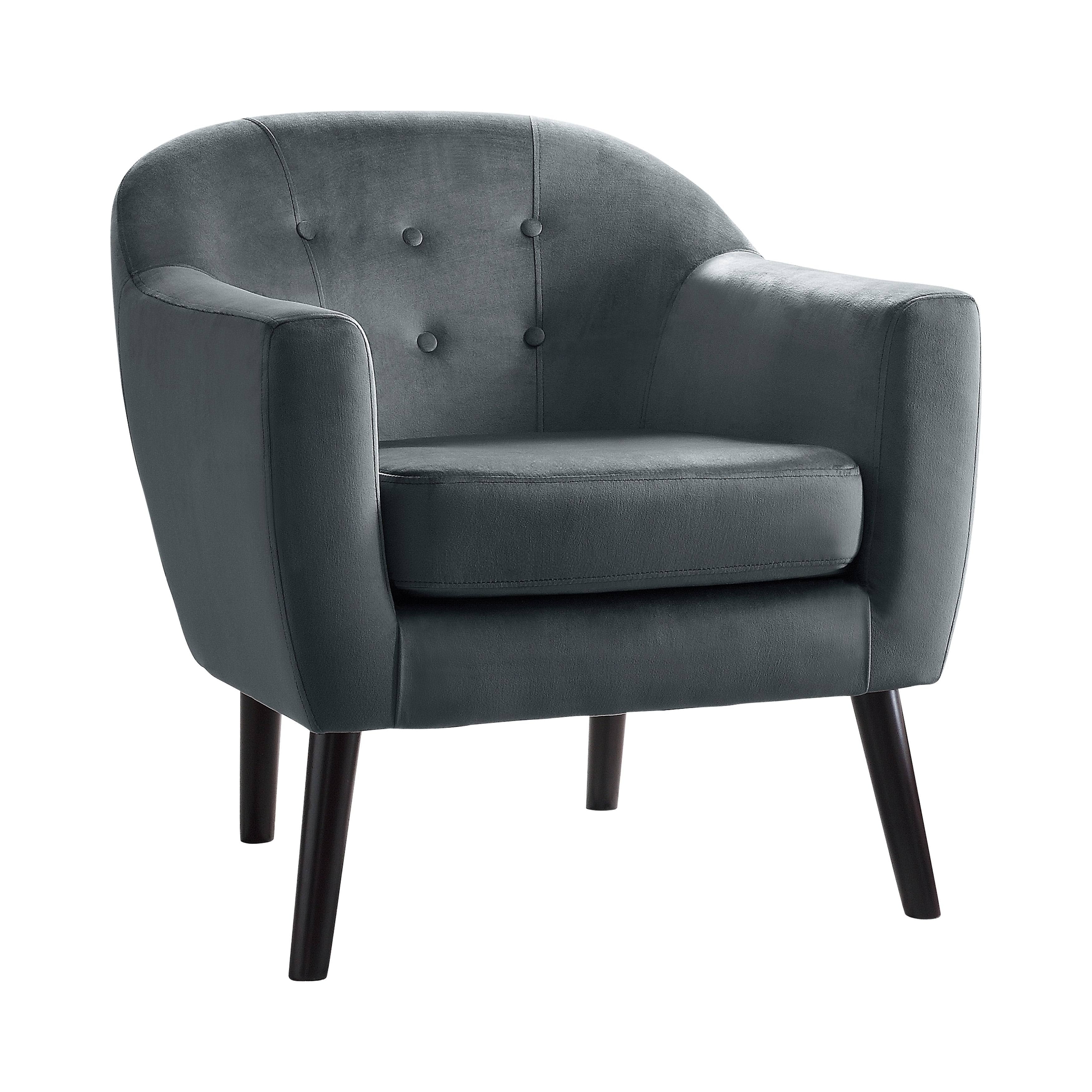 Grey Accent Chair Q125
