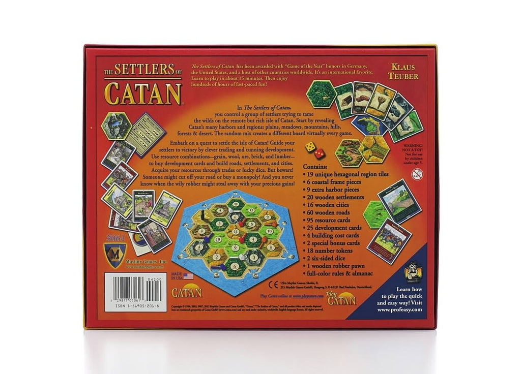 Settlers of Catan Board Game N7648