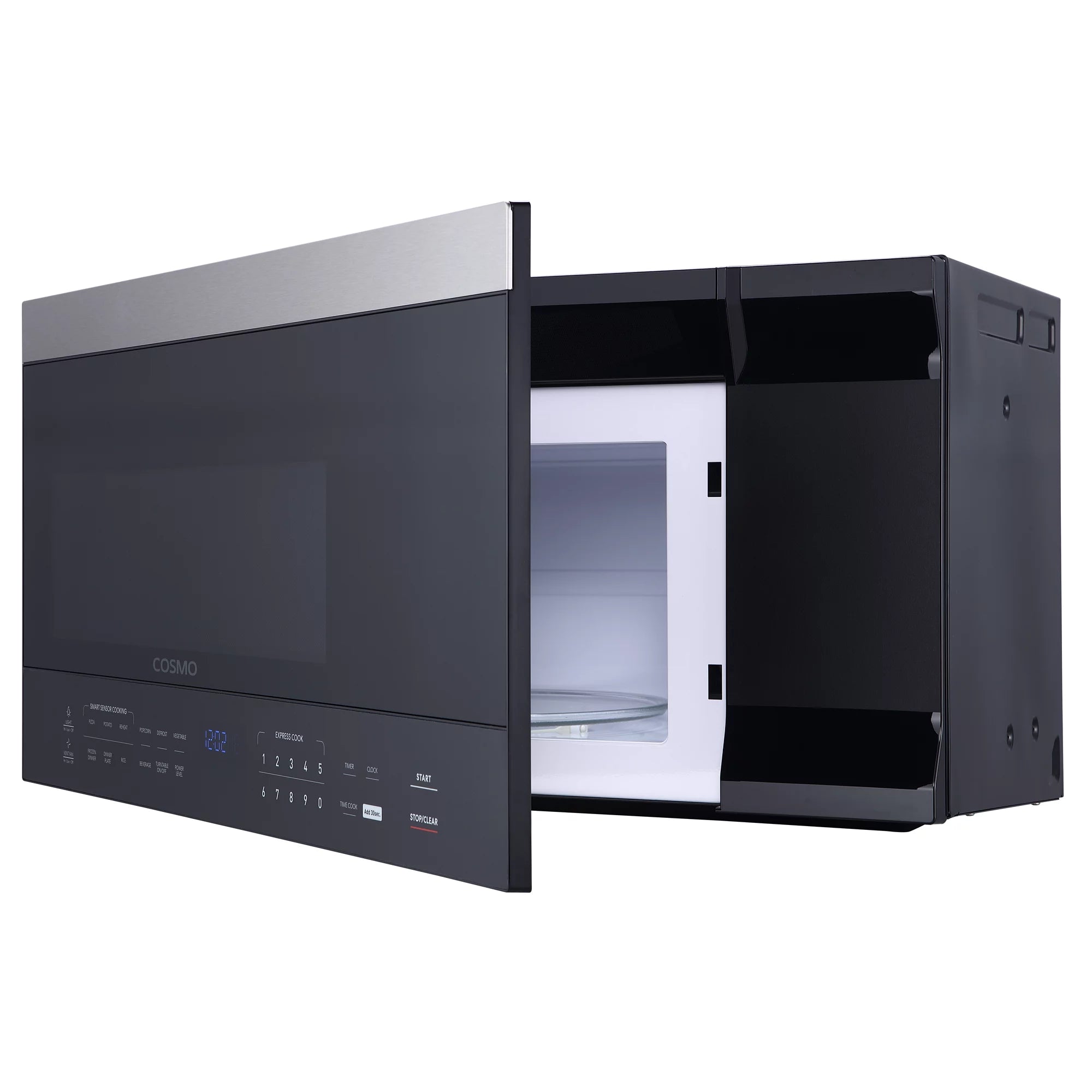 2 Piece Kitchen Appliance Package with 30" Over the Range Microwave & 30" Freestanding Electric Range S76530