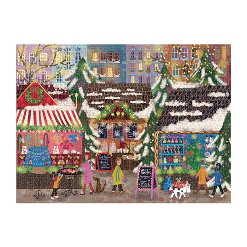 500 Pieces Winter Lights Foil Jigsaw Puzzle H175075
