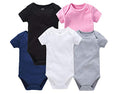 5-Pack Short Sleeve Baby Bodysuit G93400