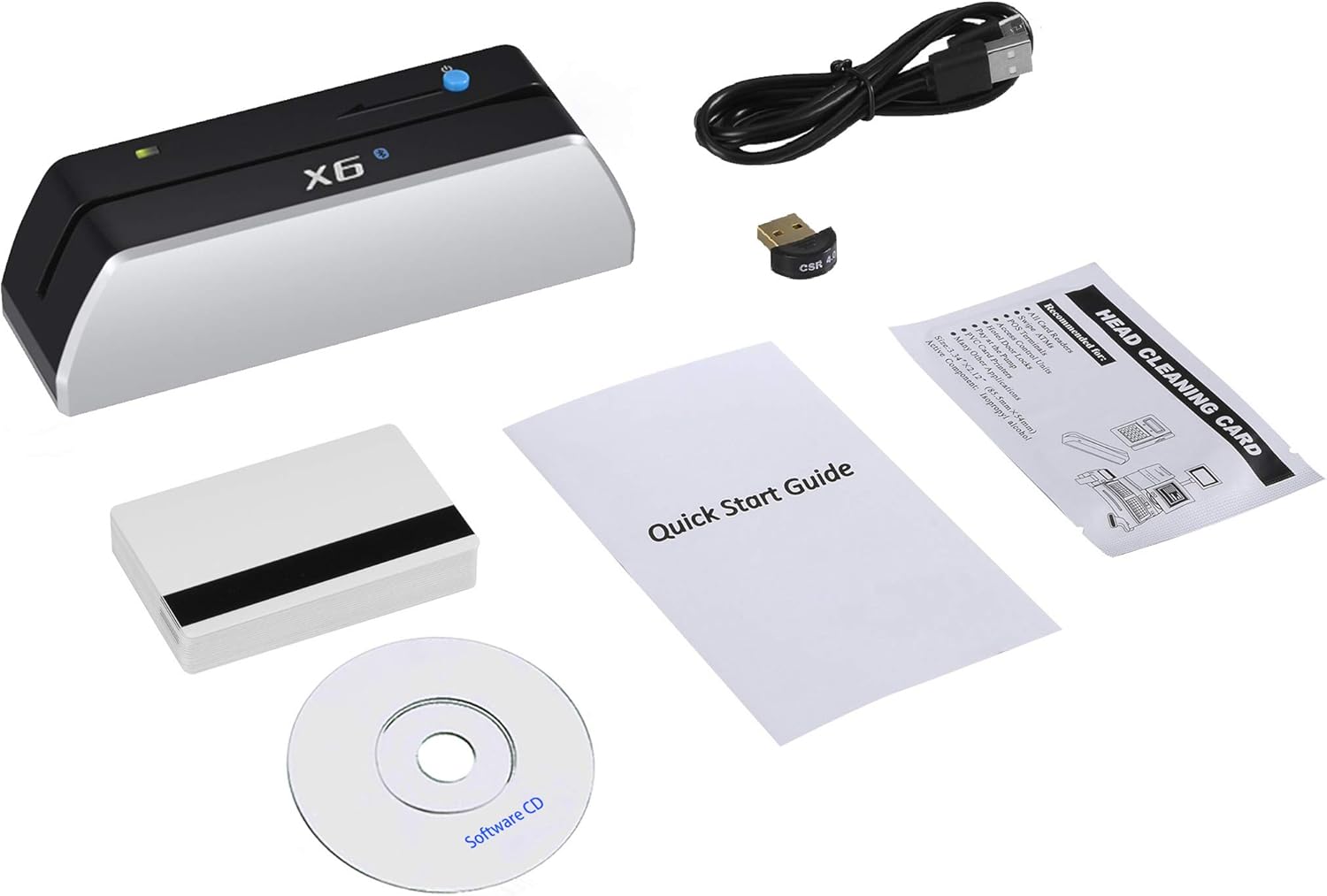 Bluetooth USB Card Reader Writer Encoder B469010