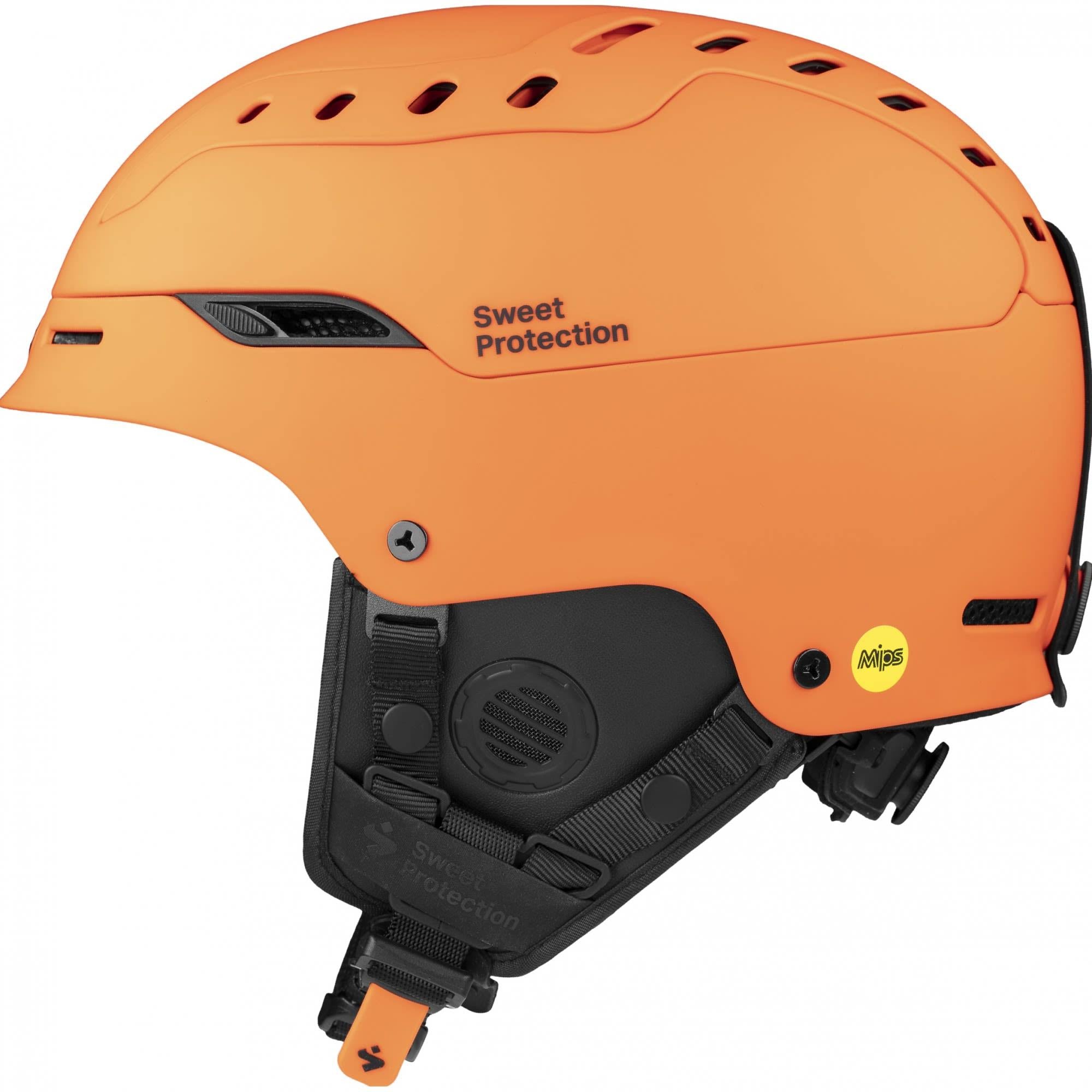 Orange Snow Helmet L970