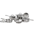 12 Piece Stainless Steel Tri-Ply Base Cookware Set P644987
