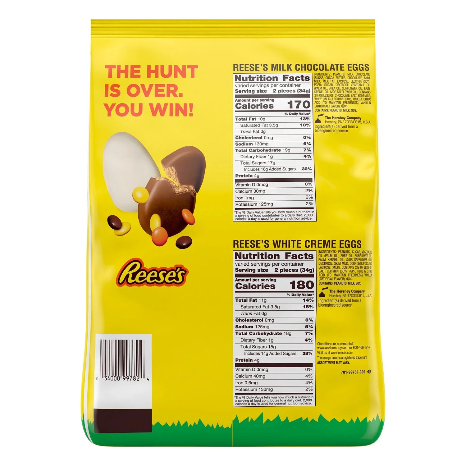 59.64 oz Assorted Peanut Butter Easter Candy N9002