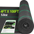 5.8oz 4ft x 100ft Weed Barrier Landscape Fabric S795