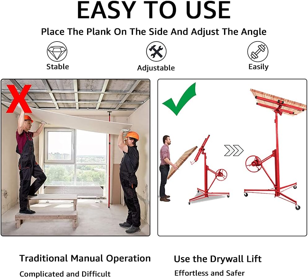 11FT Drywall Lift M3208