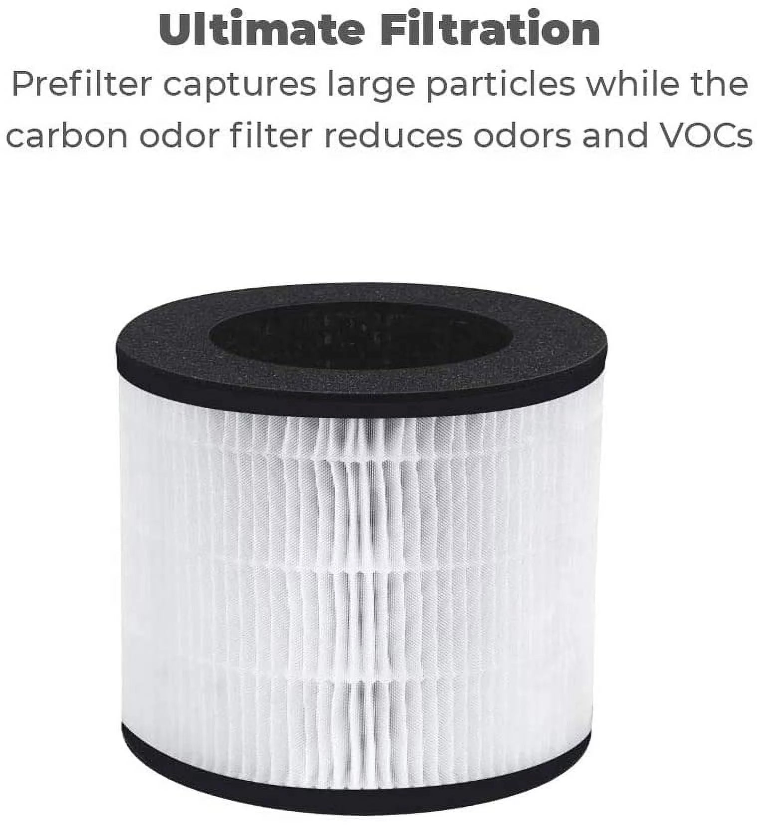 White 4-in-1 Tower Air Purifier with HEPA Filtration I511