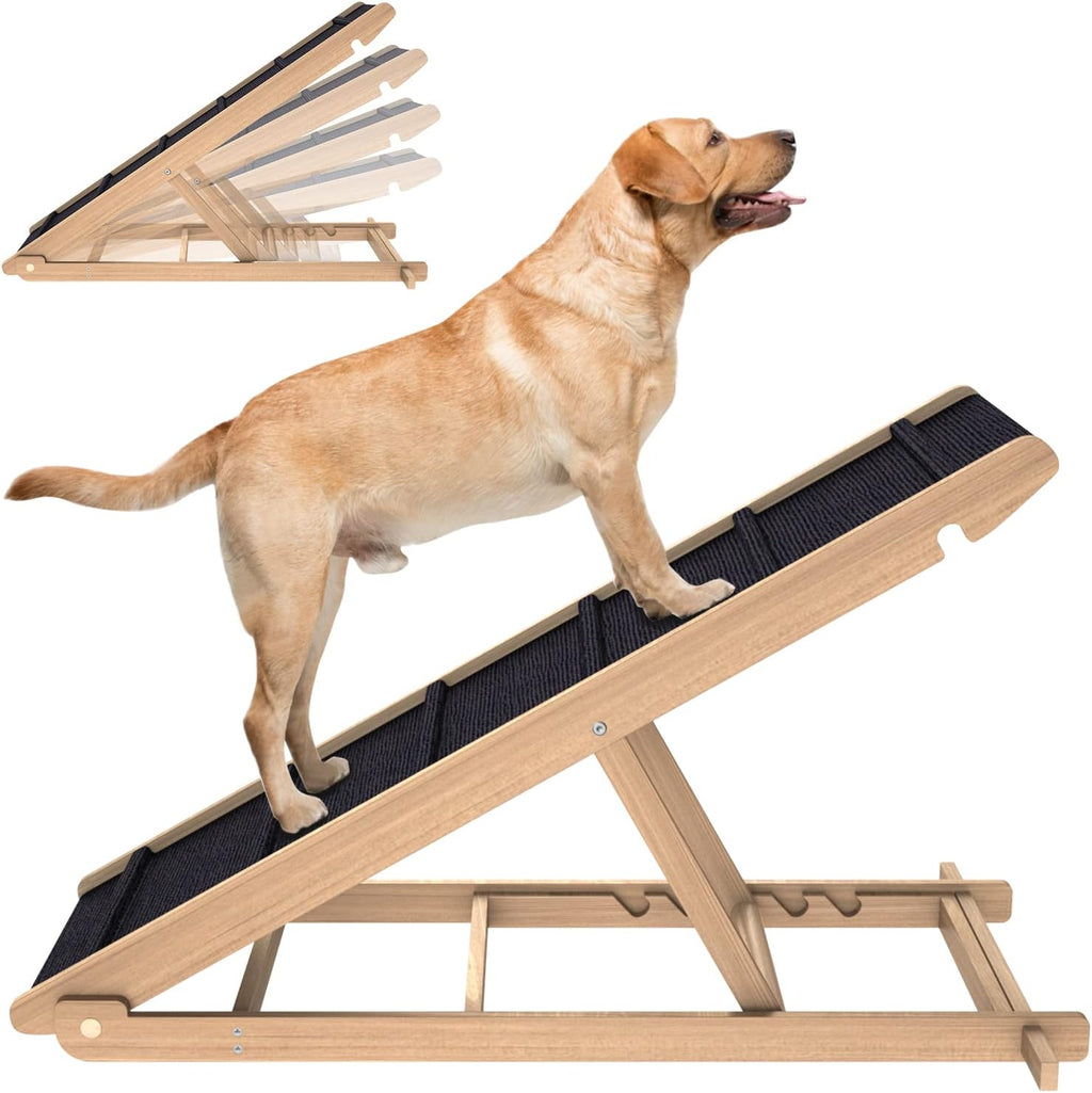 Adjustable Folding Pet Ramp with Non Slip Mat, 40" Long S8192