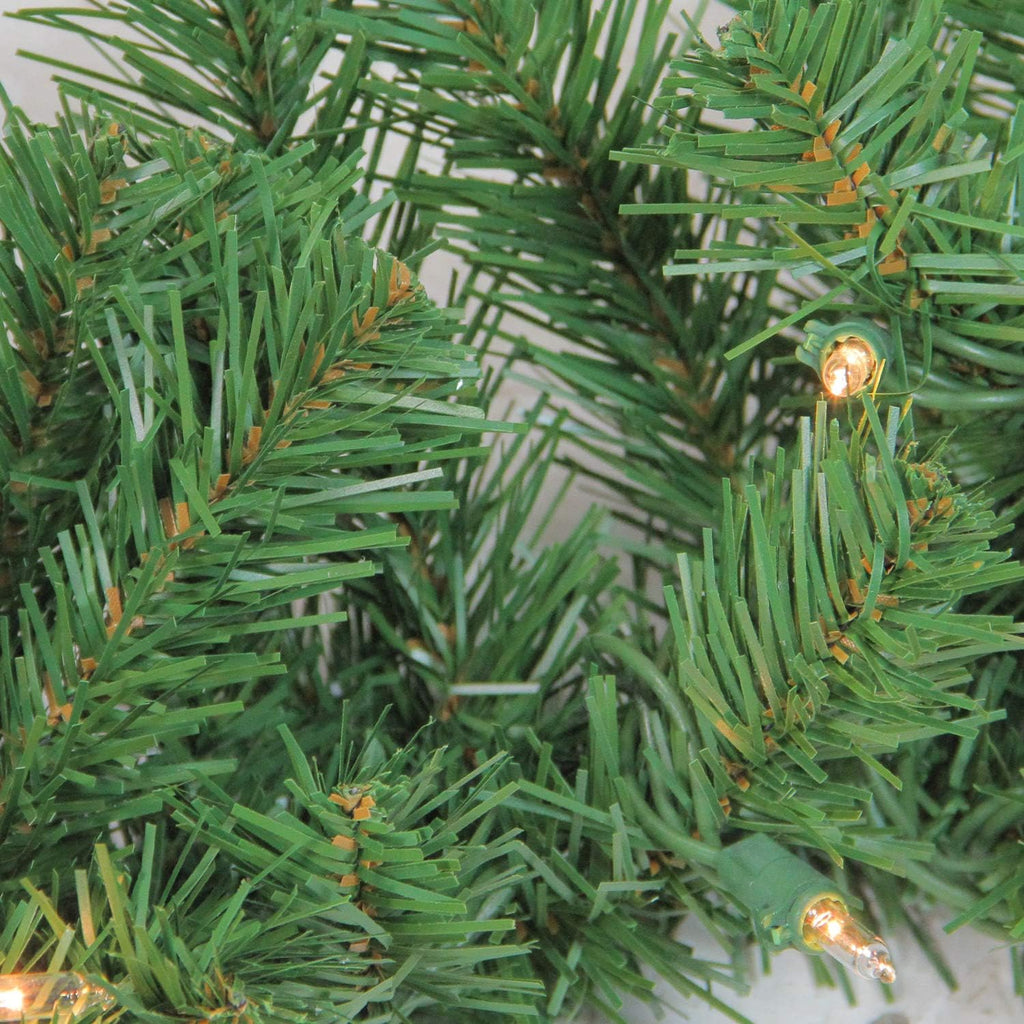 5-Piece Pre-Lit Artificial Christmas Set with Clear Lights E898