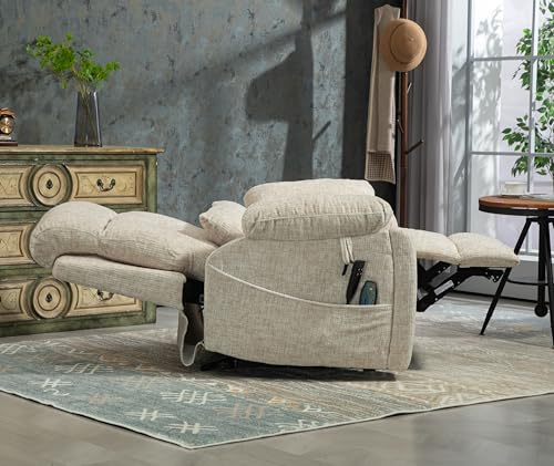 Brown Heavy Duty Electric Recliner Chair with Massage and Heat U4080
