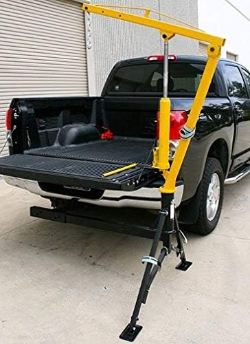 Hydraulic Hitch-Mounted Crane with 1,000 LBS Capacity A506544