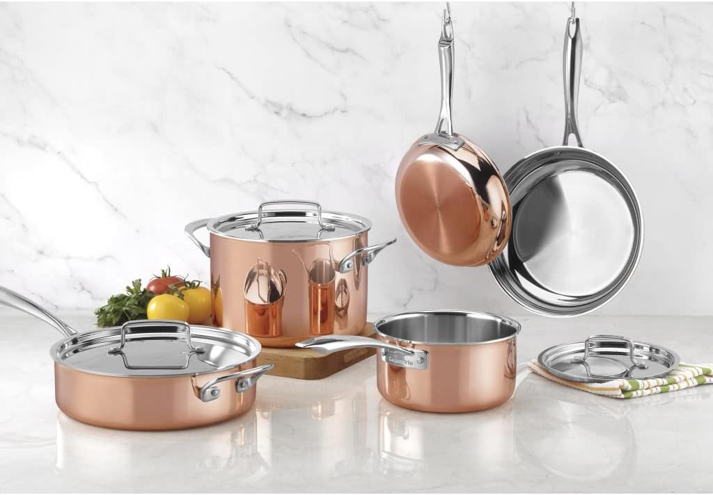 Copper Collection Cookware Set V483