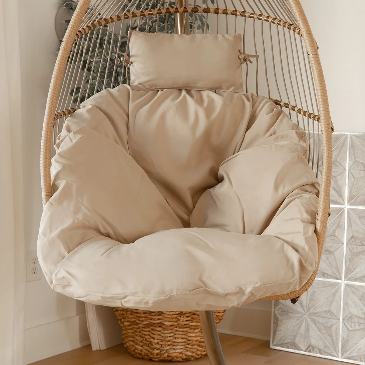 UV Resistant Hanging Swing Chair with Stand A804210