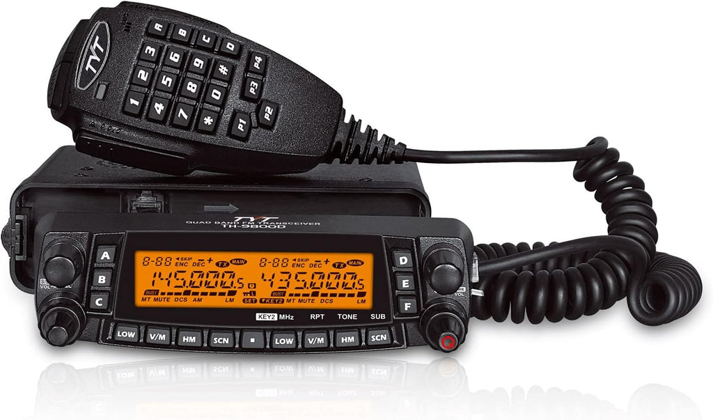 Quad Band 50W Mobile Transceiver Vehicle Radio T492