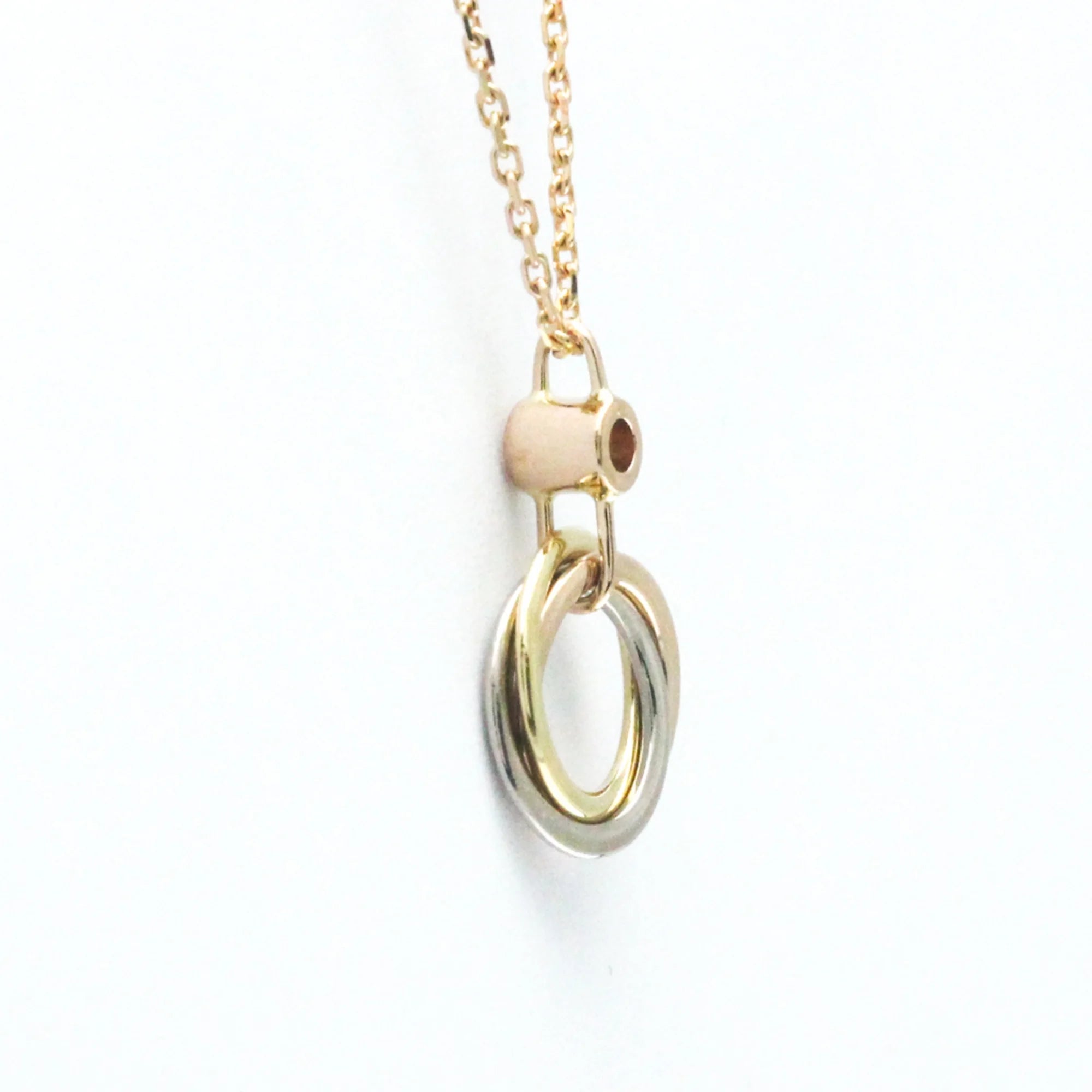18K Pink Gold, White Gold, Yellow Gold Diamond Pendant Necklace M818163