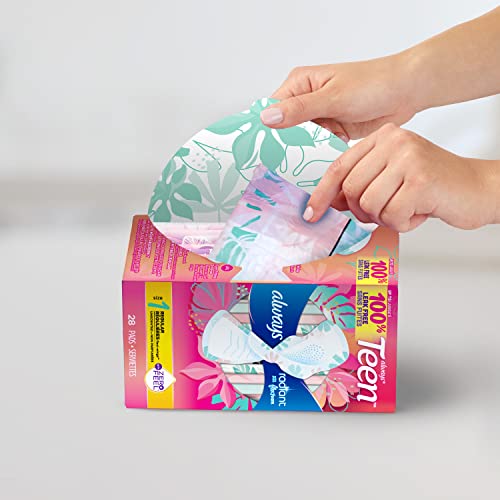 42 Count Regular Absorbency Feminine Pads with Wings L42315
