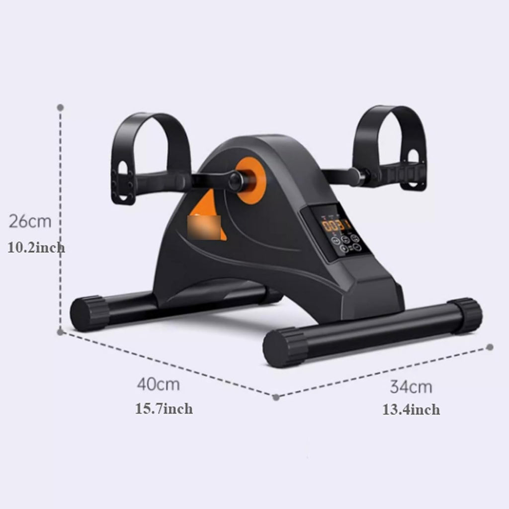 Electric Rehabilitation Training Machine Under Desk Bike Pedal Exerciser with LCD Display B831514