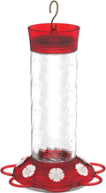 Diamond Glass Hummingbird Feeder, 30 Fluid Ounce X74765