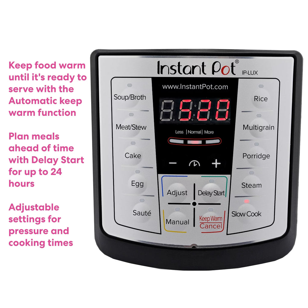 8 Qt 6-in-1 Multi-Use Programmable Pressure Cooker A464275