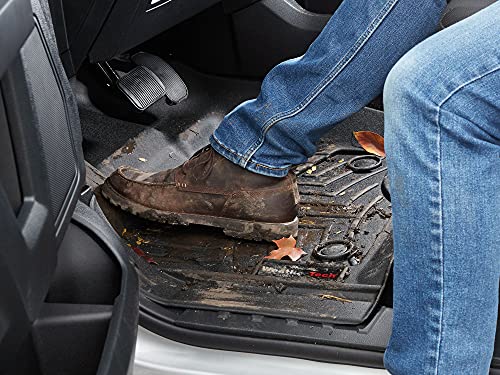 Black Custom Fit FloorLiners for Ford F-150, 1st & 2nd Row B992
