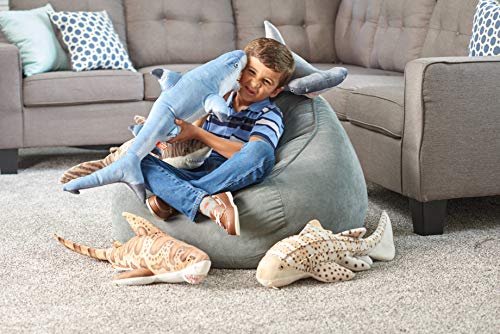 Zebra Shark Plush 30 Inches Q529