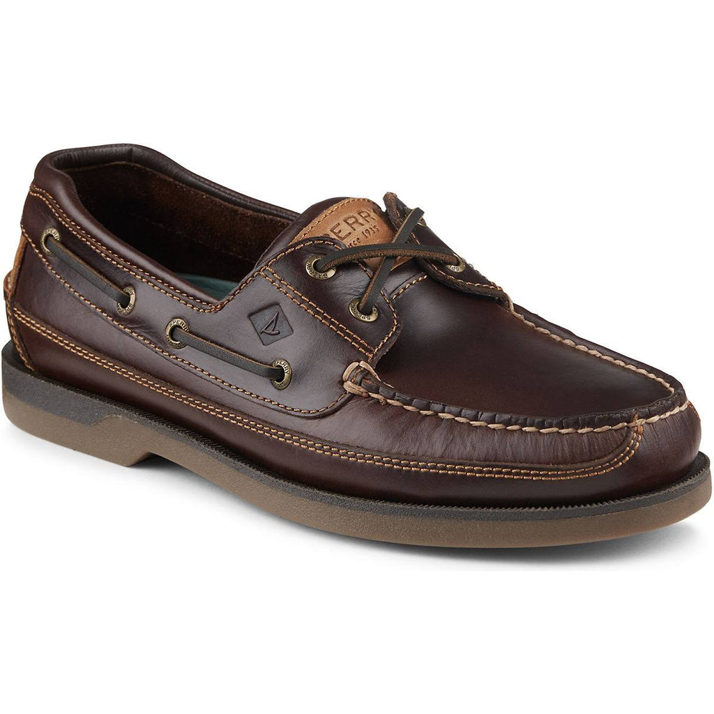 Amaretto Men's 2-Eye Canoe Moc Shoes F505465