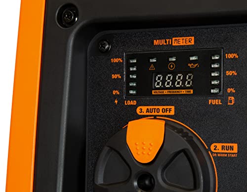 4500-Watt Portable Inverter Generator with Fuel Shut-Off D651479