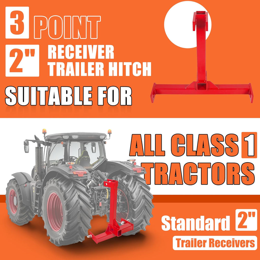 Red Towing Hitch N828674
