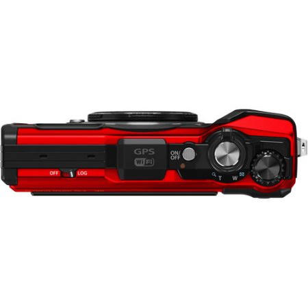 Red Digital Camera with Accessory Bundle F612148