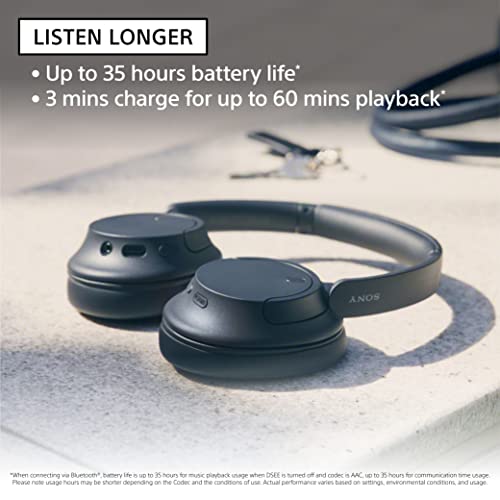 Black Noise Canceling Wireless Over The Ear Headphones P945180