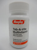 100 Tablets Multivitamin/Mineral Supplement with Iron and Beta-Carotene C52964