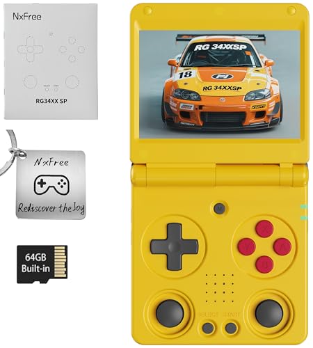 Indigo 3.4'' IPS Screen 64G TF Card Portable Handheld Gaming Console O952