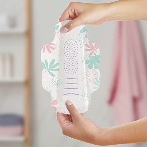 42 Count Regular Absorbency Feminine Pads with Wings L42315
