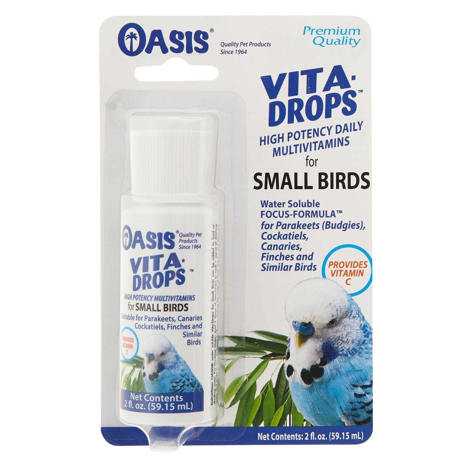 Oasis Vita Drops for Small Birds A45925