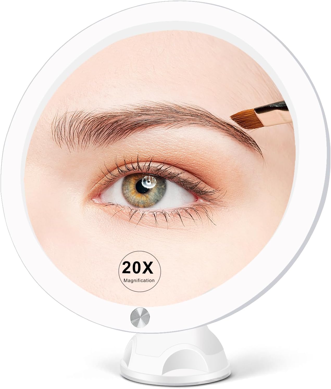 20X Lighted Magnifying Mirror with Suction Cup K77388