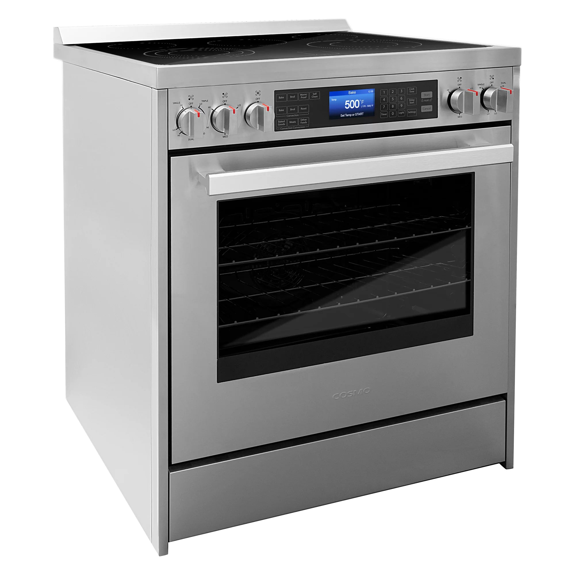 2 Piece Kitchen Appliance Package with 30" Over the Range Microwave & 30" Freestanding Electric Range S76530