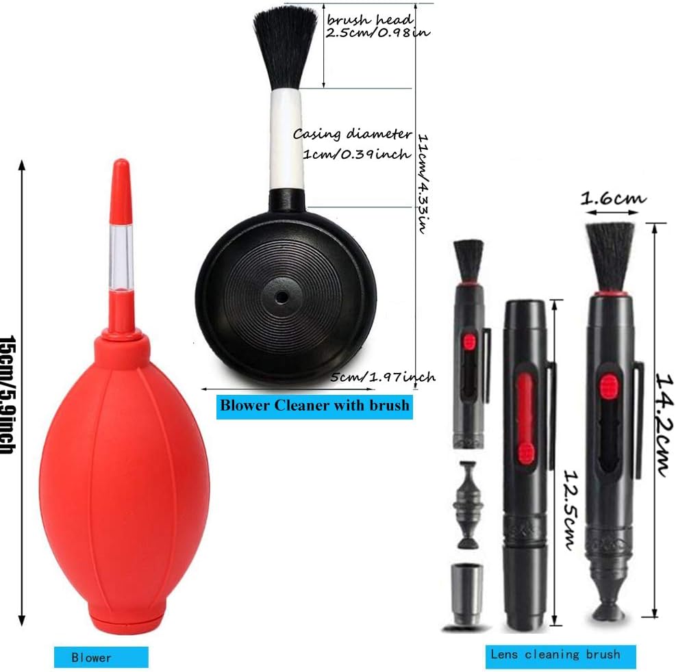 Camera Cleaning Kit with Air Blower Pump, Lens Cleaner Pen and Dust Blower Cleaner U46667