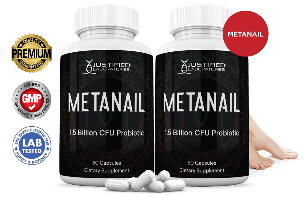 (2 Pack) 1.5 Billion CFU Probiotic Nail Support 120 Capsules Z2970
