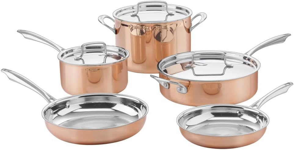 Copper Collection Cookware Set V483