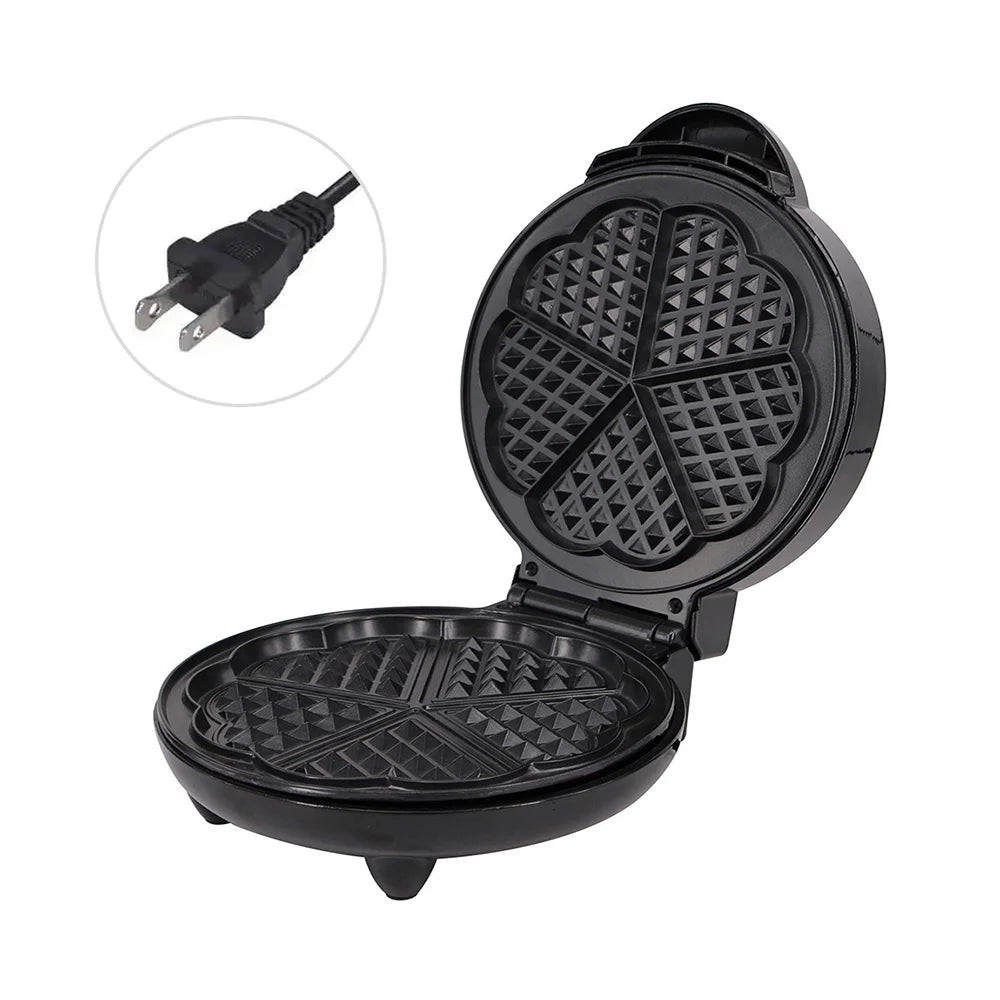 1000W Heart-Shaped Waffle Maker O781