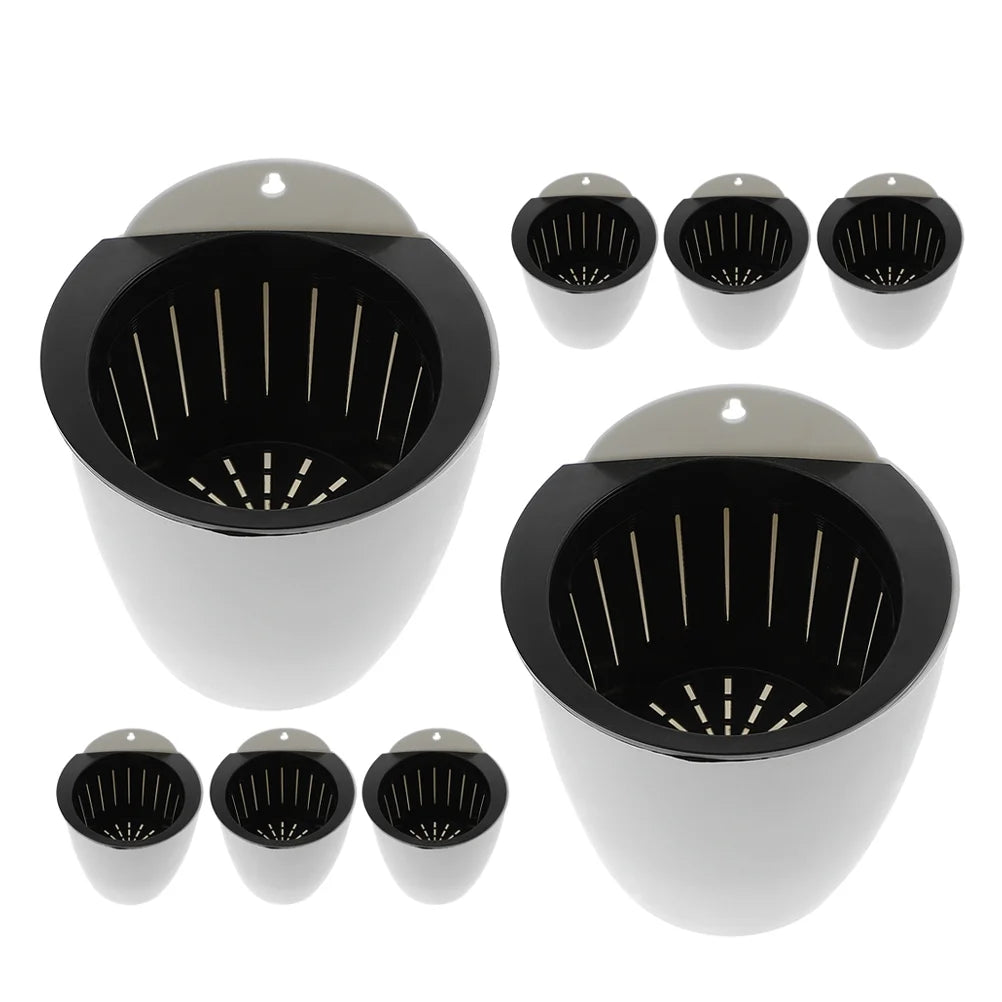 8 Pcs Self Watering Flower Pot F8013