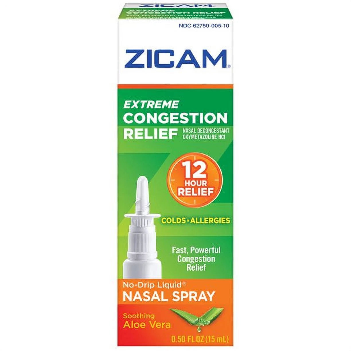 0.5 oz 4 Pack No-Drip Liquid Nasal Spray H8688