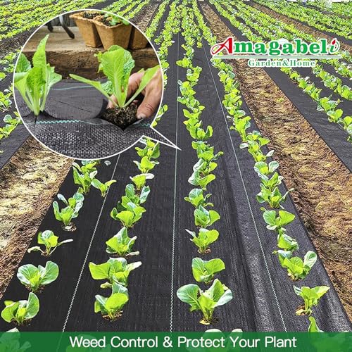 5.8oz 4ft x 100ft Weed Barrier Landscape Fabric S795