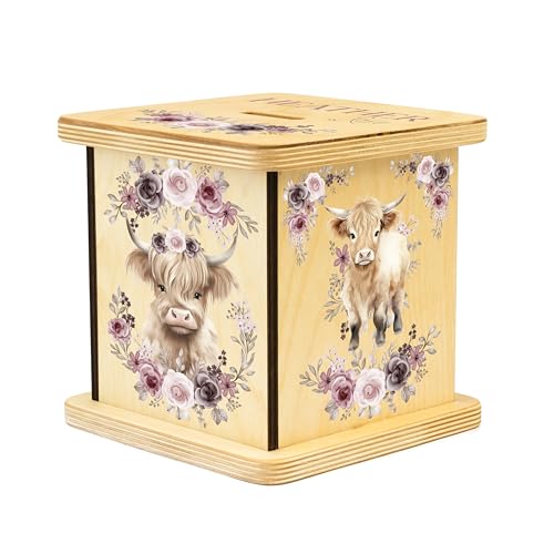 Wooden Piggy Bank M9236