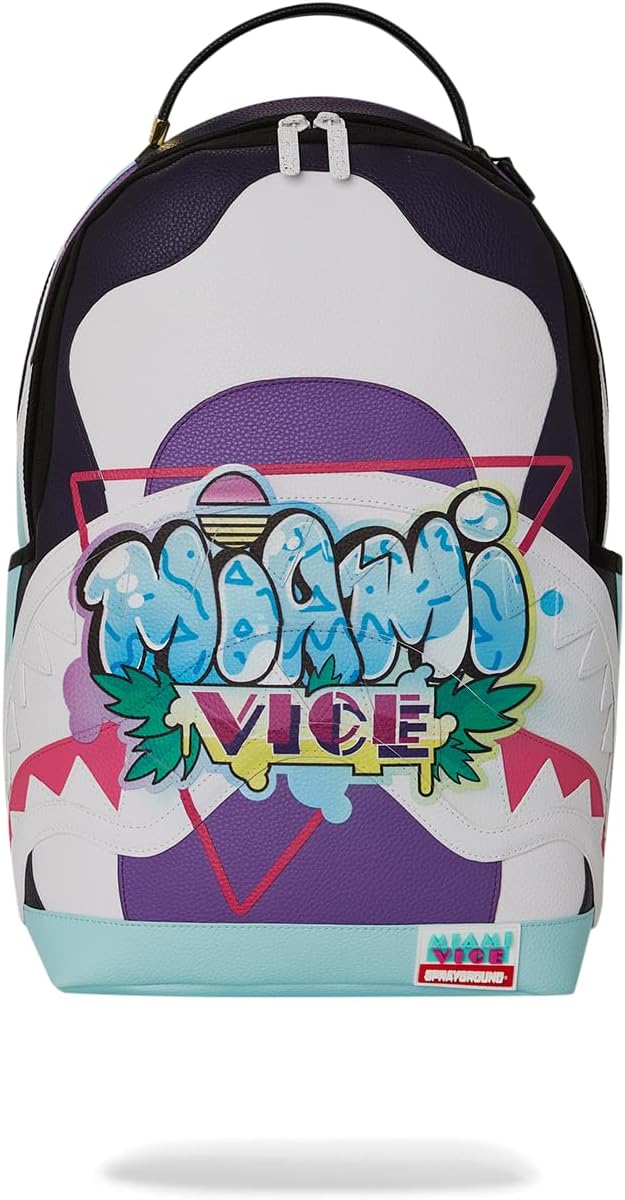 Miami Vice Graffiti Tag Adult Backpacks Y448